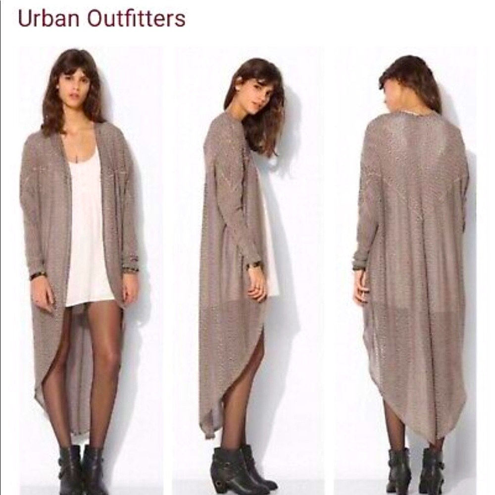 Long cardigan